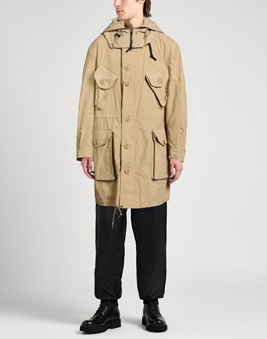 Eye Junya Watanabe Comme Des Garçons Man Overcoat & Trench Coat Beige Size L Nylon