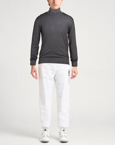 Man Turtleneck Grey Size XXXL Virgin Wool