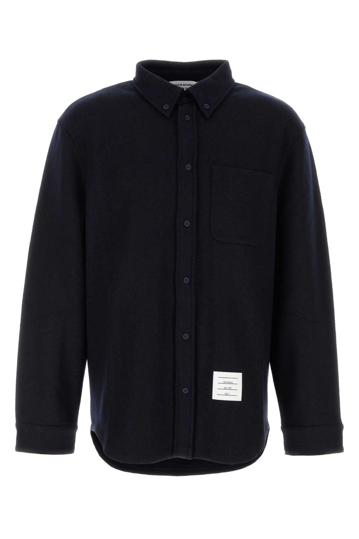Button Shirt — Navy