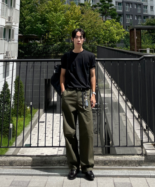 Basic Half Crop Tee