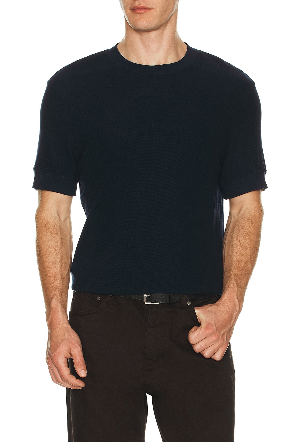 COTTON CITIZEN Hendrix Tee in Super Navy - Navy. L also in M, XL/1X, XXL/2X