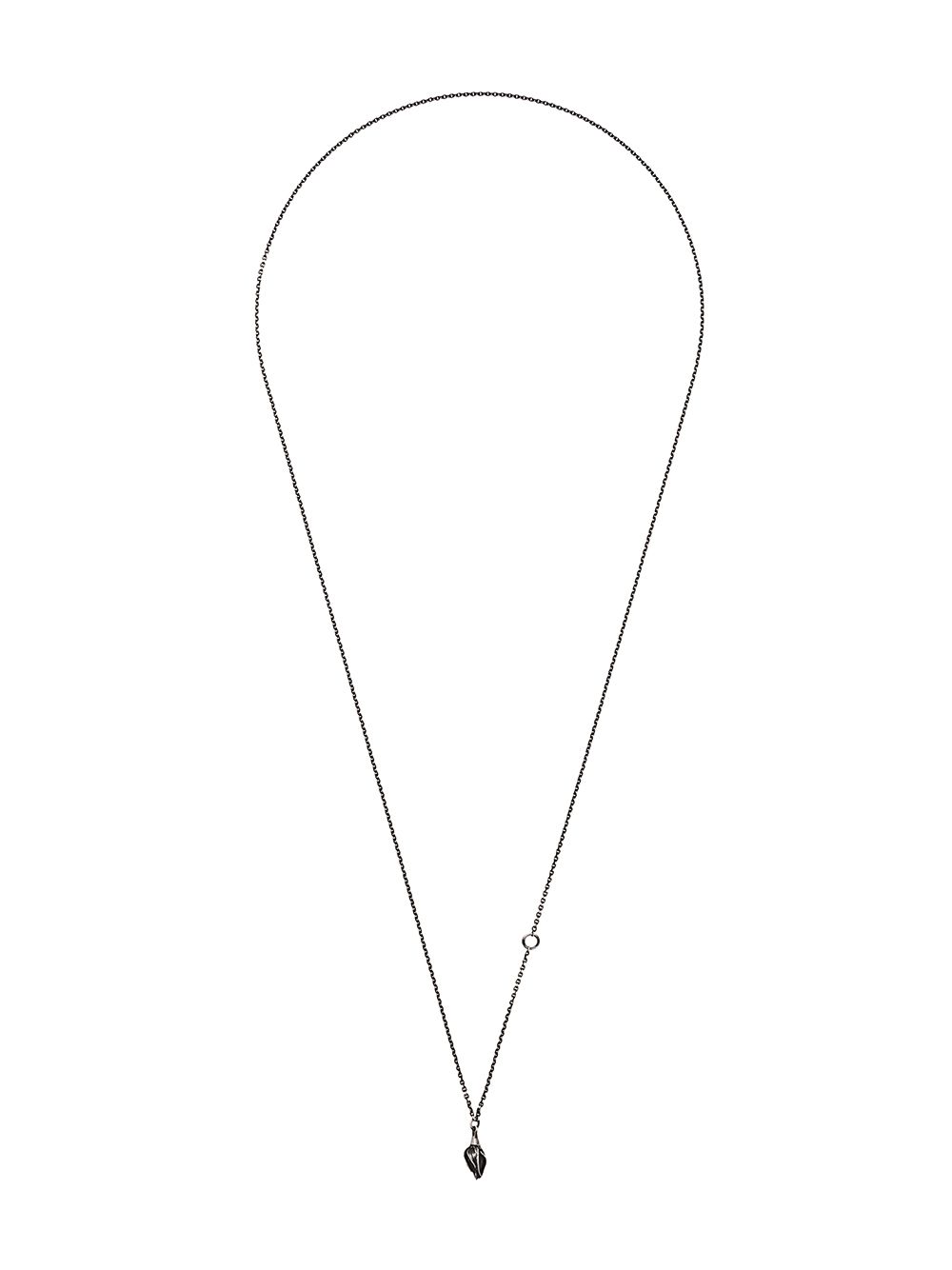 Mini rosebud necklace - Silver