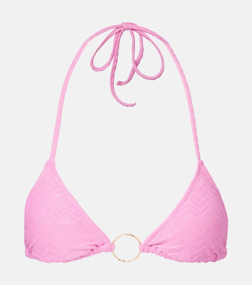 Melissa Odabash Miami chevron bikini top