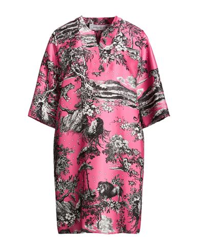 Woman Mini dress Pink Size 10 Polyester
