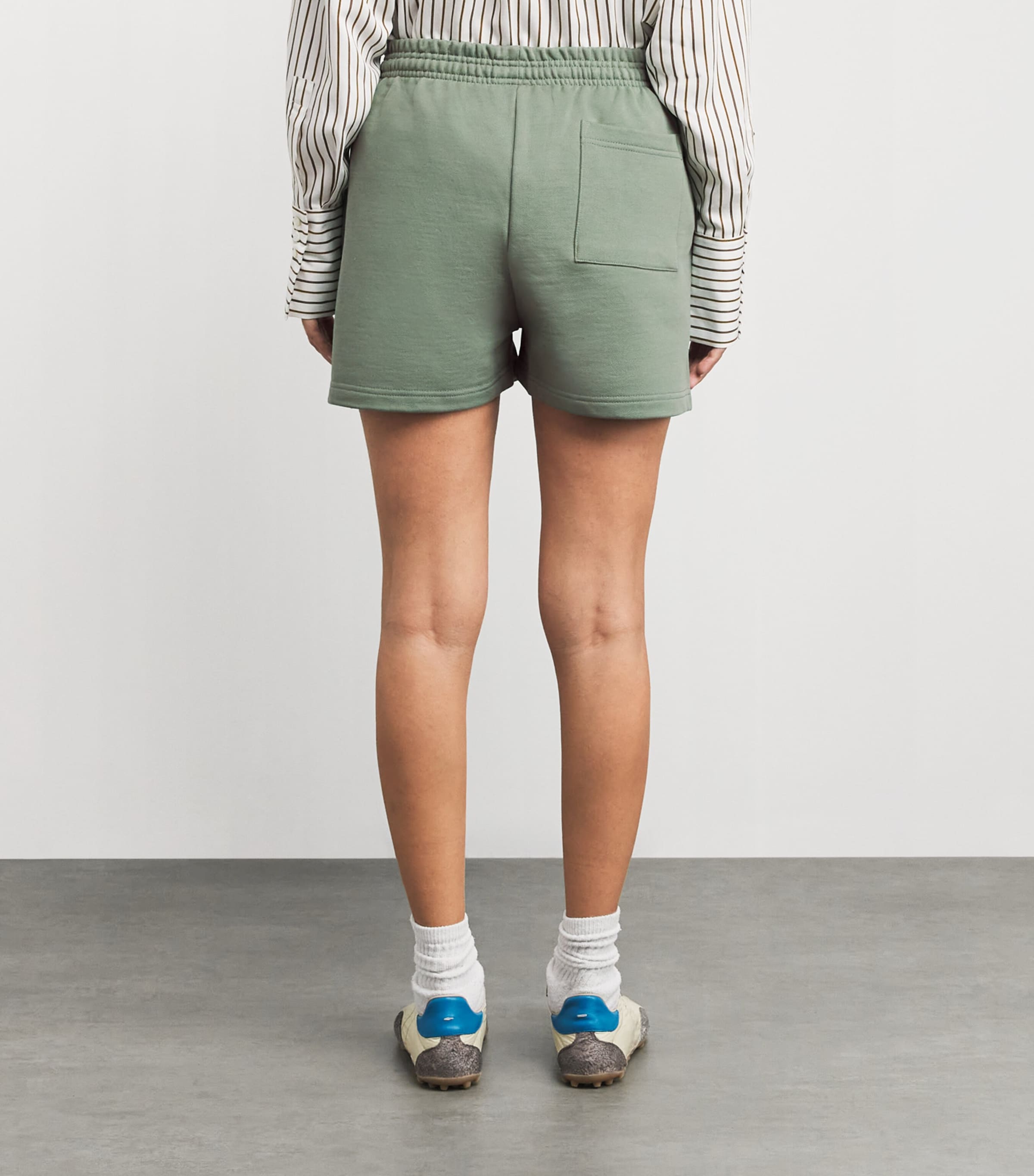 Organic Cotton Varsity Sweatshorts