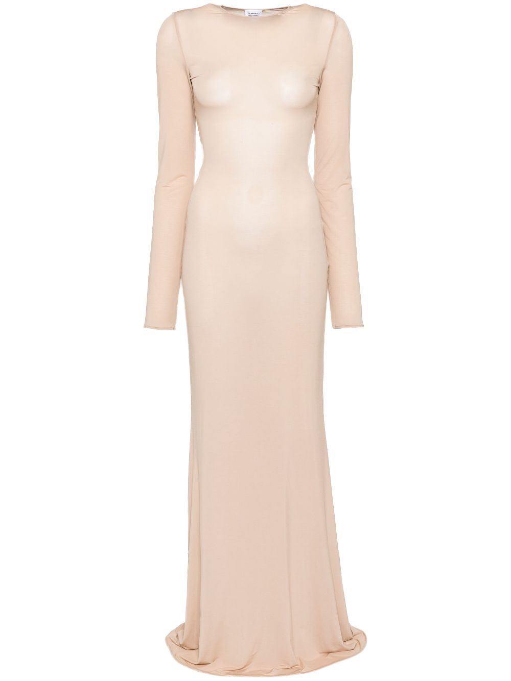 High-low hem dress - Neutrals