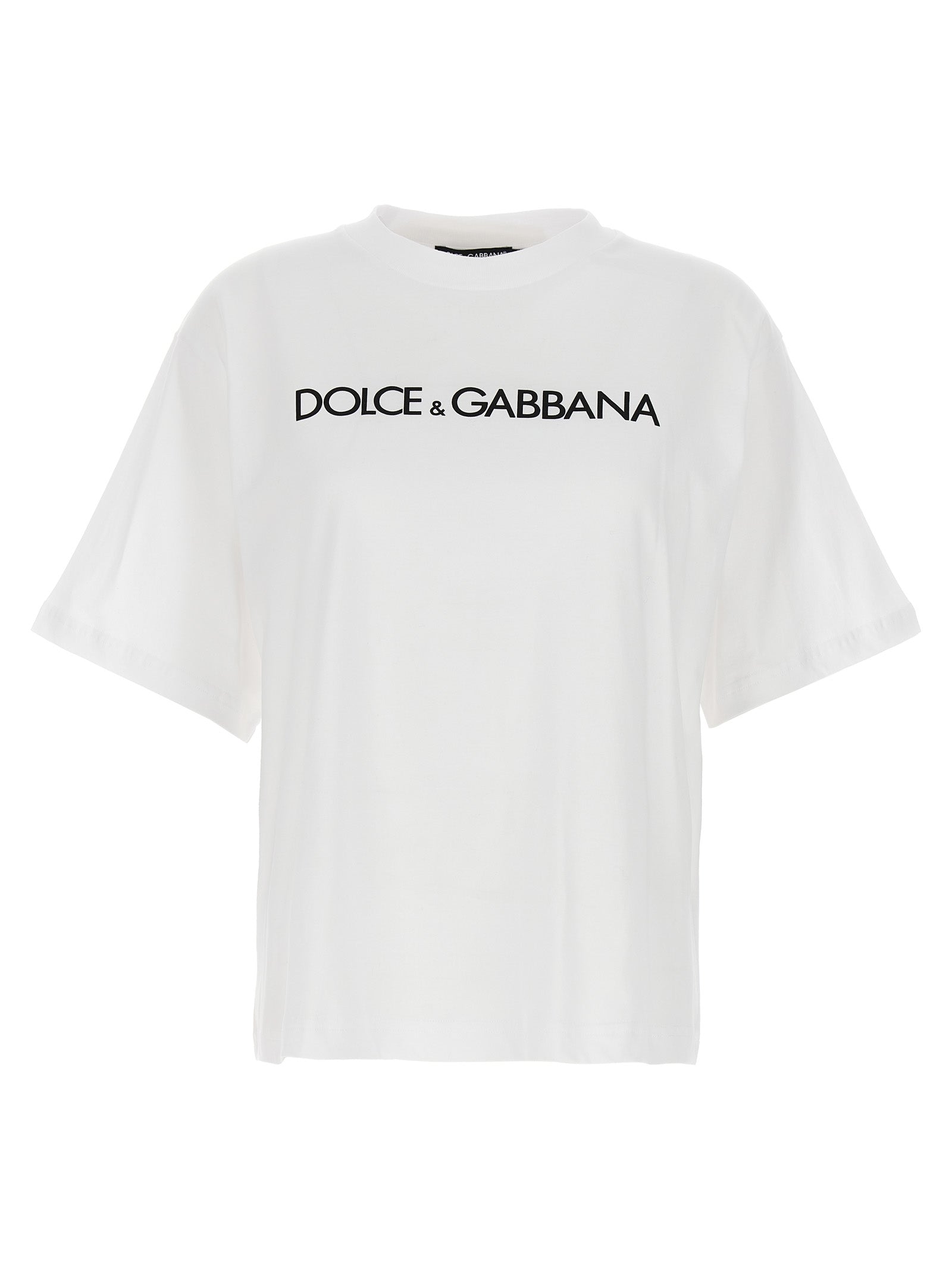 Logo-Print Cotton T-Shirt — White