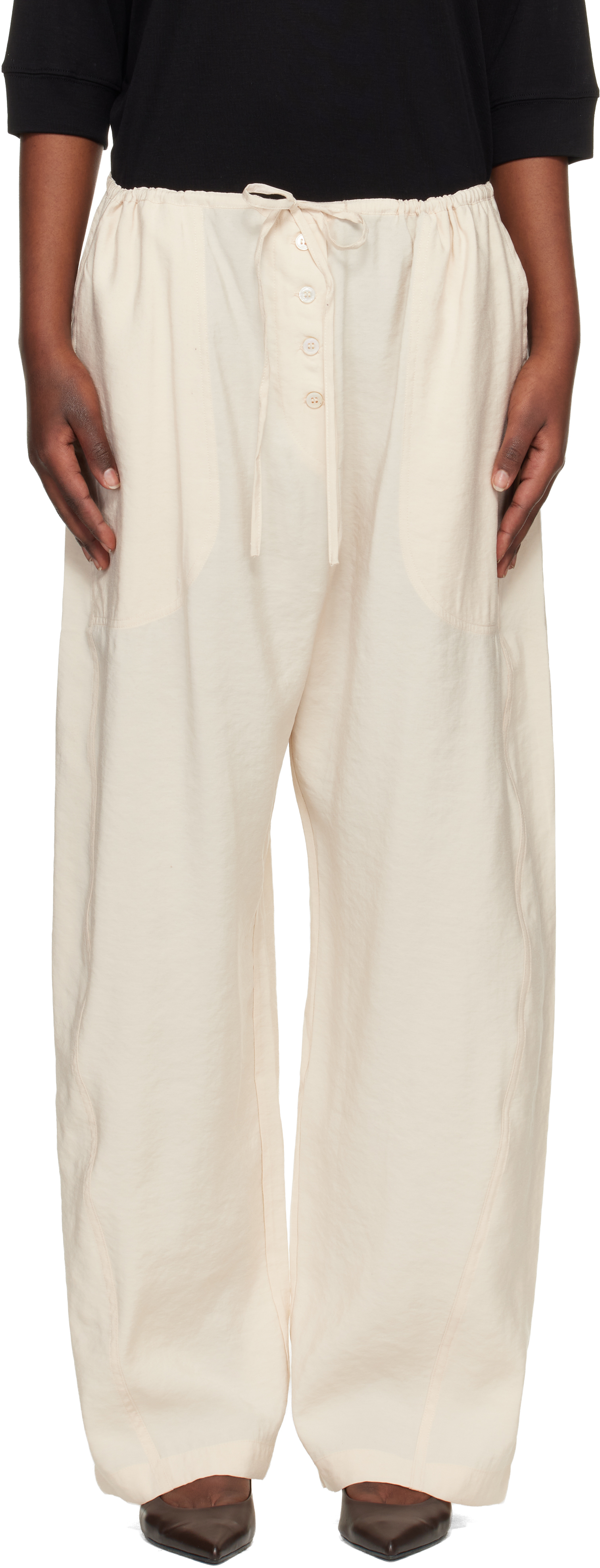 Beige Hera Trousers