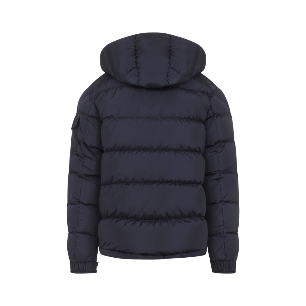 Navy Blue Hood Jacket