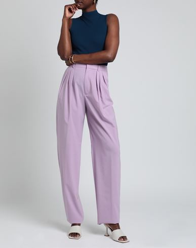 Woman Pants Light purple