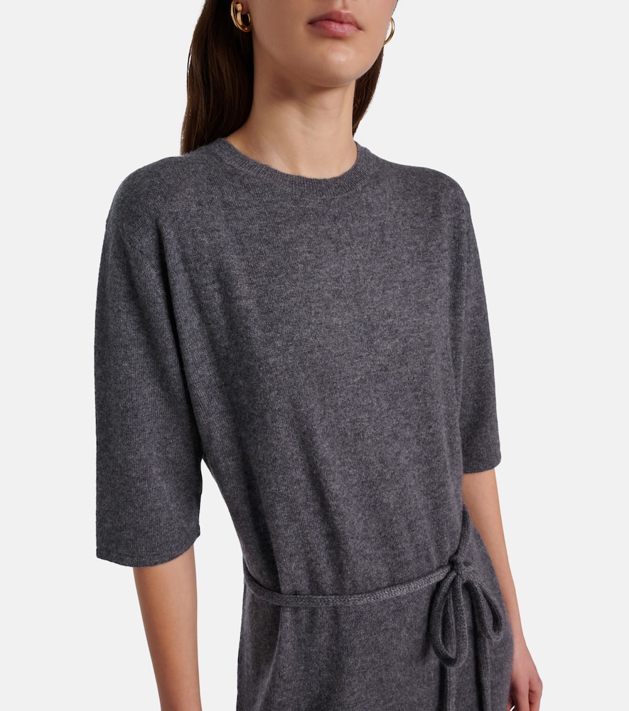 Tilde belted cashmere maxi dress