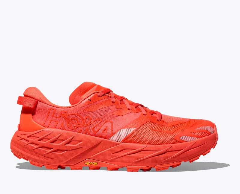 HOKA Men's Speedgoat 7 Shoes in Bell Pepper/Bell Pepper