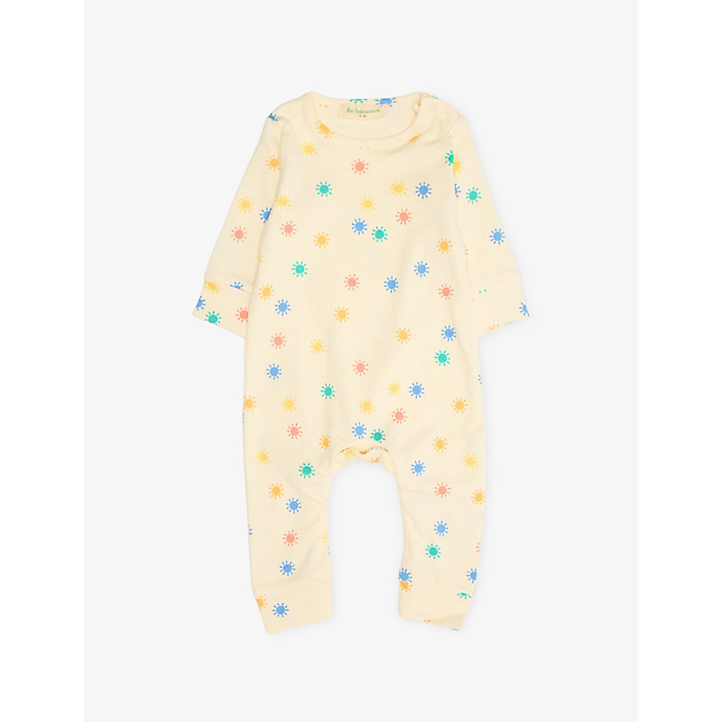 Dreamy Sun-Print Cotton Romper