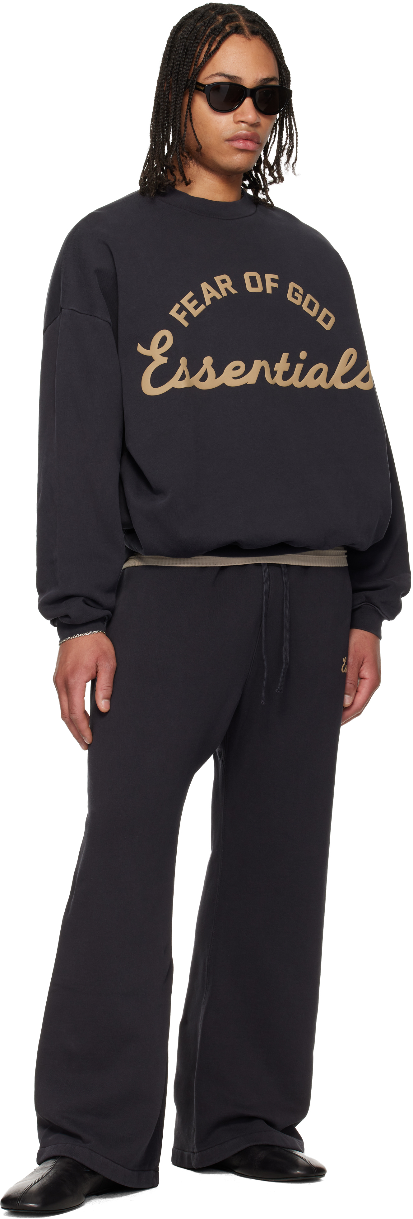 Black Training Classic Flare Sweatpants