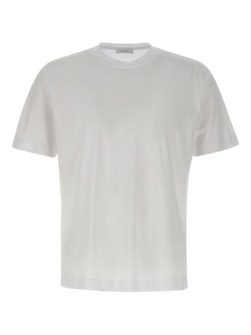 Side-slit crew-neck t-shirt - White