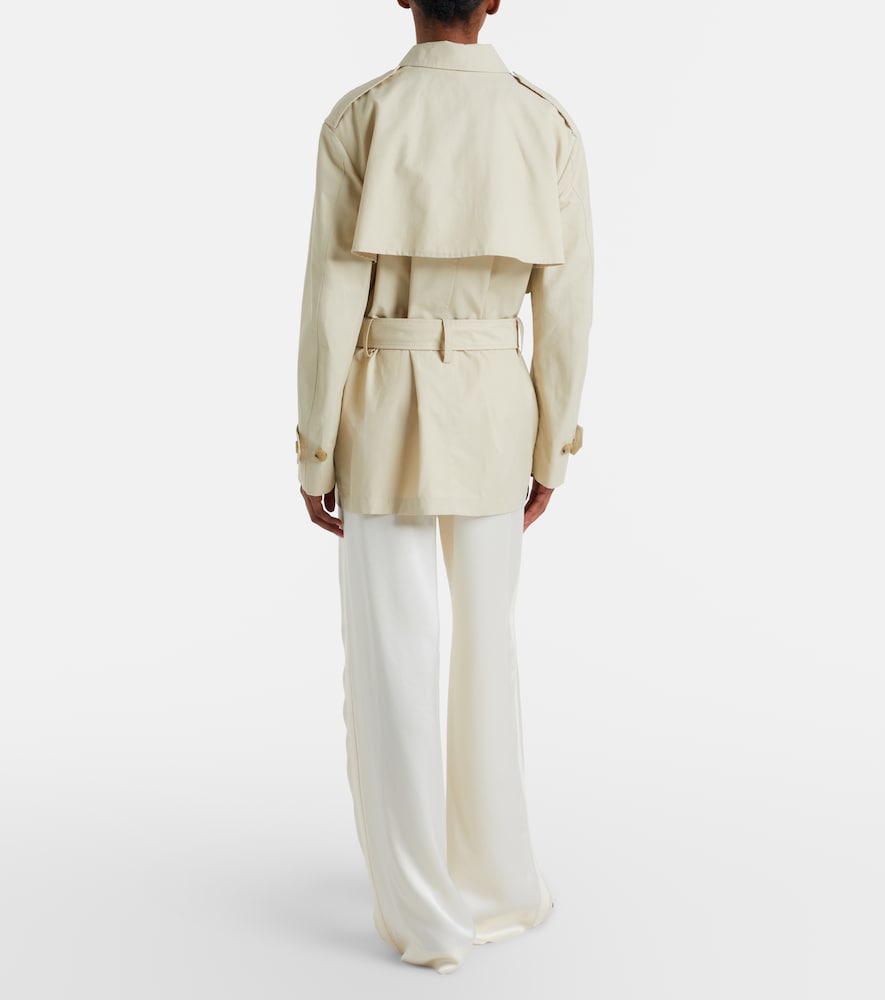 Satin wide-leg pants