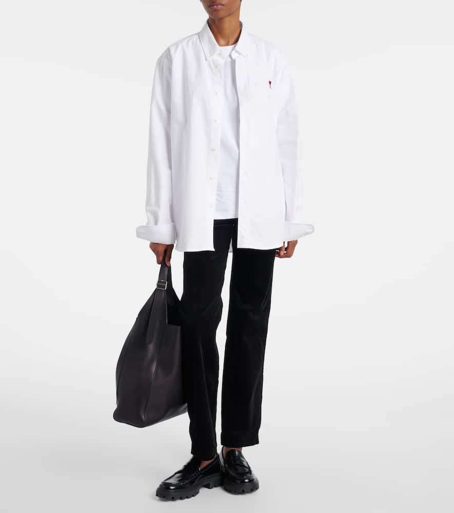 Calie Straight corduroy flared jeans