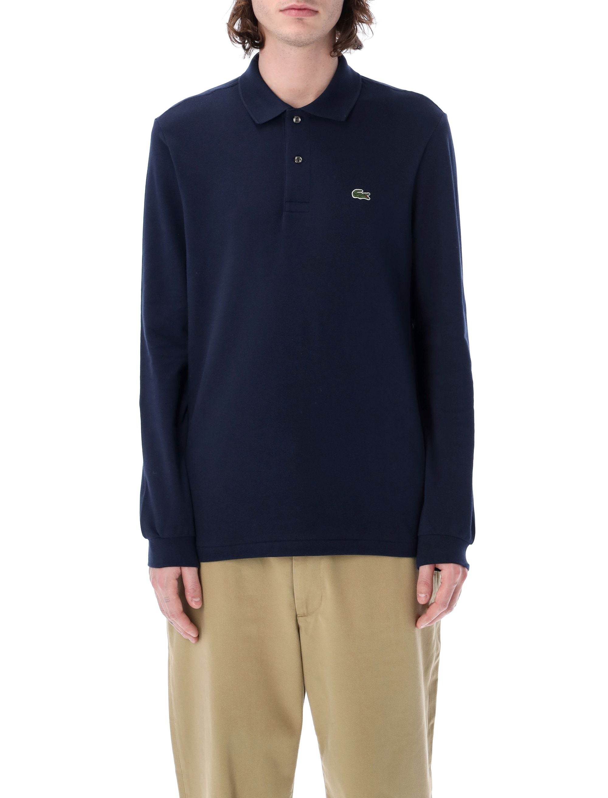 Classic Long Sleeve Polo - Size L