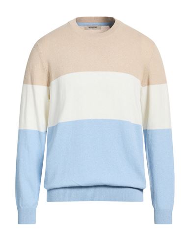 Man Sweater Beige Size L Cotton, Polyester