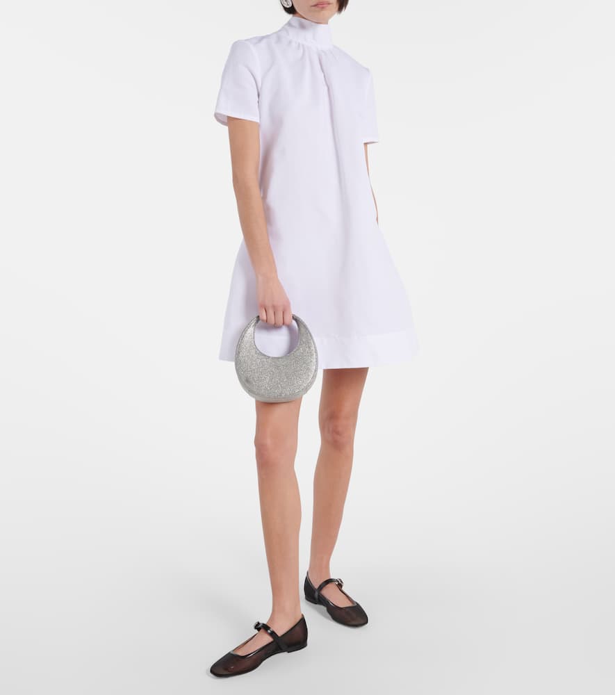 Staud Procida high-rise cotton maxi skirt