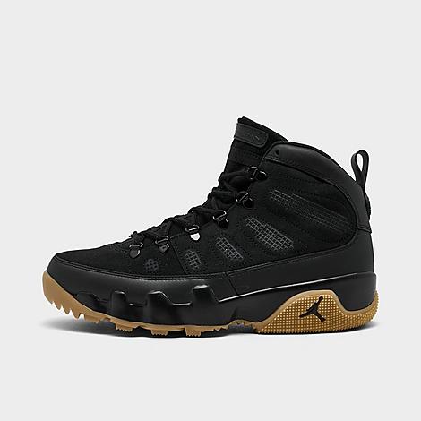 Men's Air 9 Retro NRG Sneakerboots in Black/Light Gum