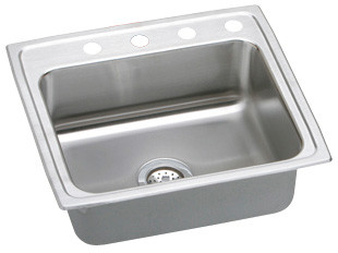 Elkay Pacemaker Collection Drop-In Stainless Steel Sink PSR
