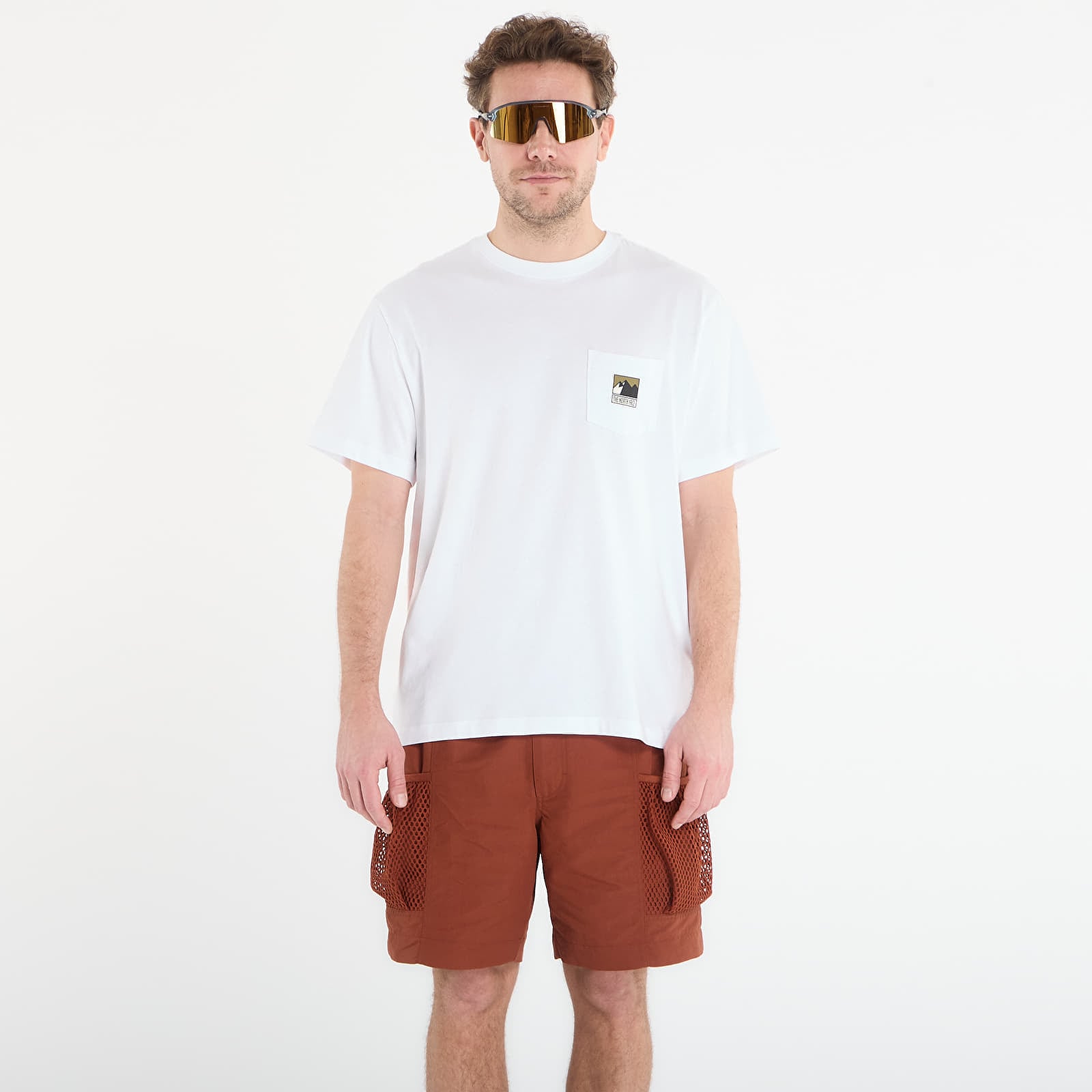 T-shirt The North Face Mountain Logo Relaxed Short Sleeve Tee-Graphic TNF White