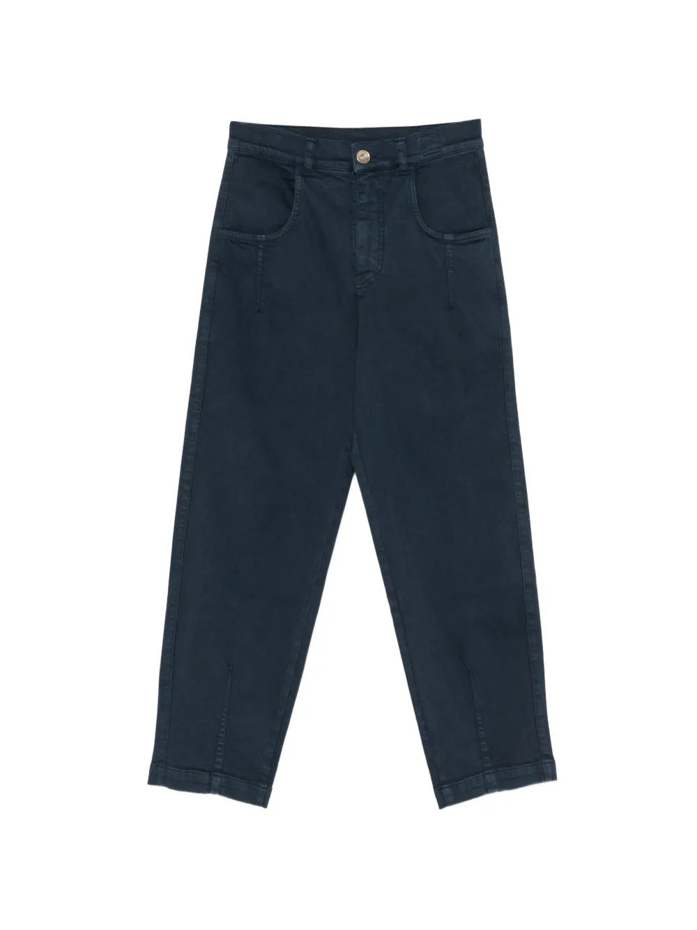 Straight-Leg Jeans — Navy