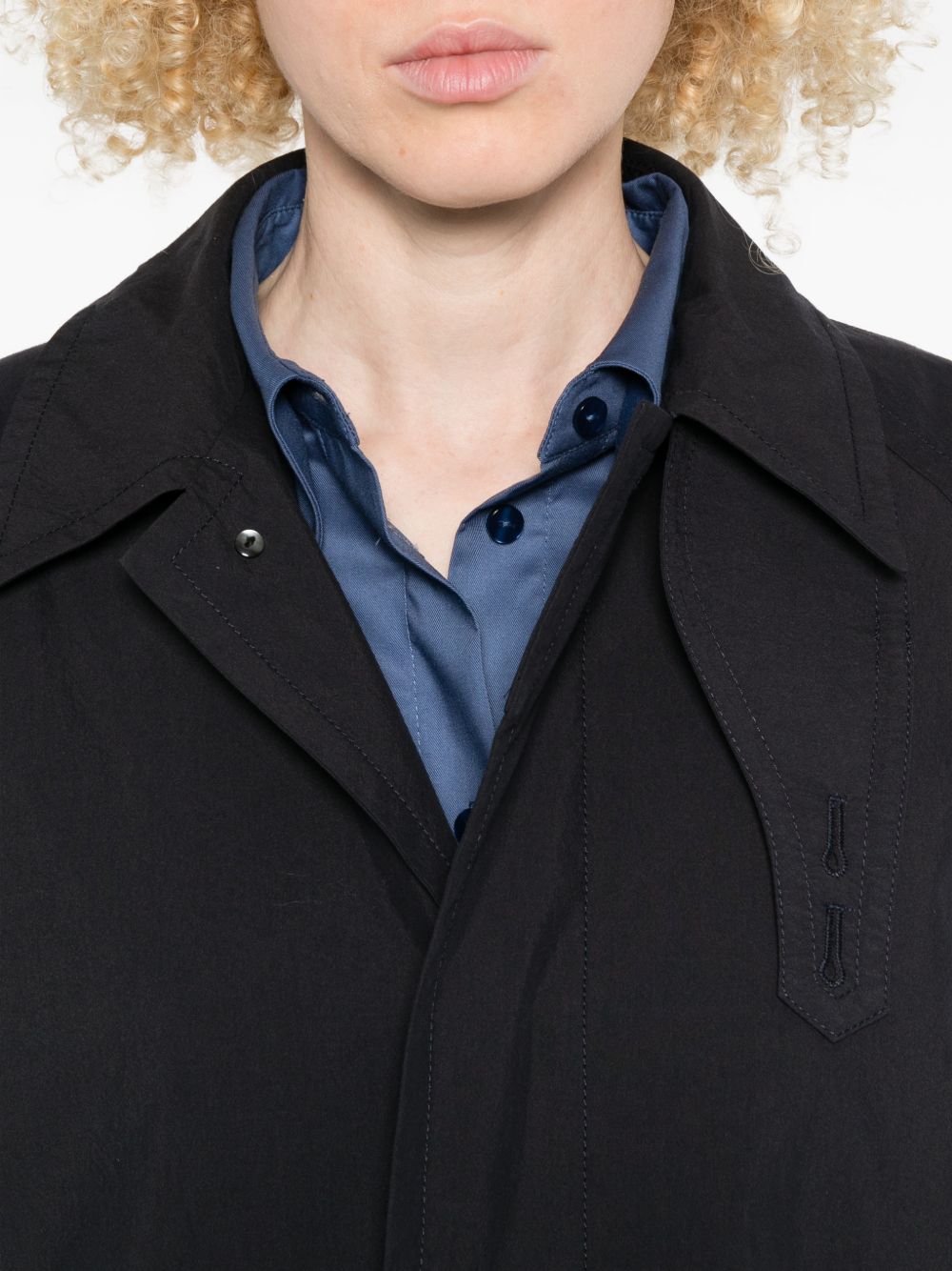 Cappotto Nicholson & Nicholson in misto cotone