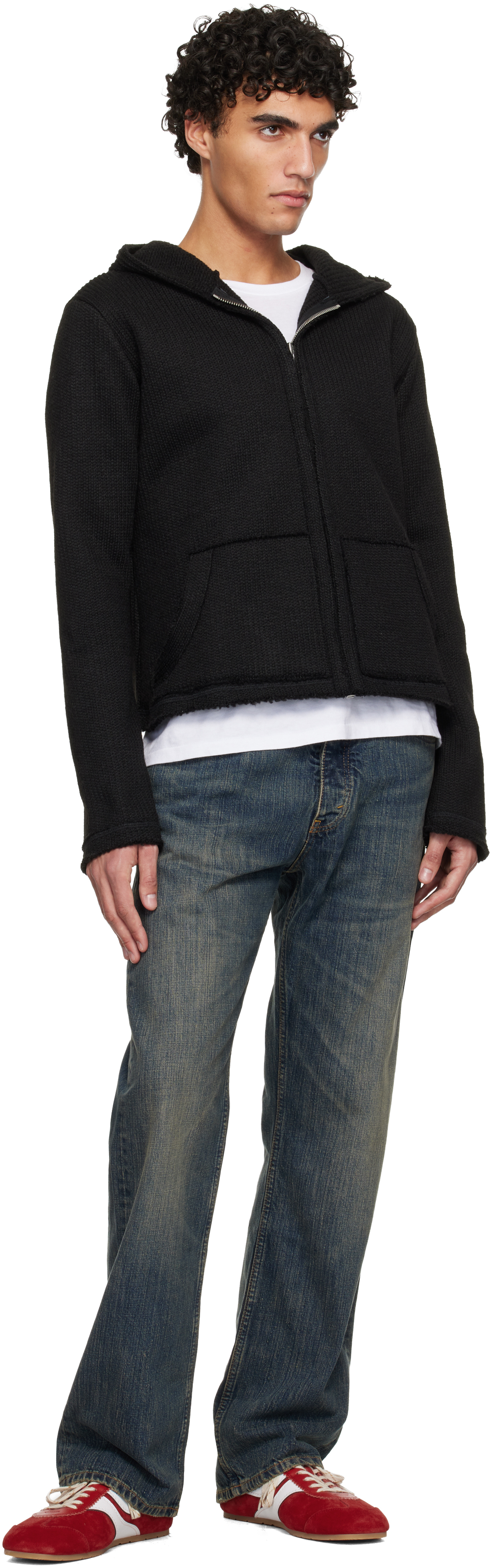 Blue Relaxed Bootcut Rush Jeans