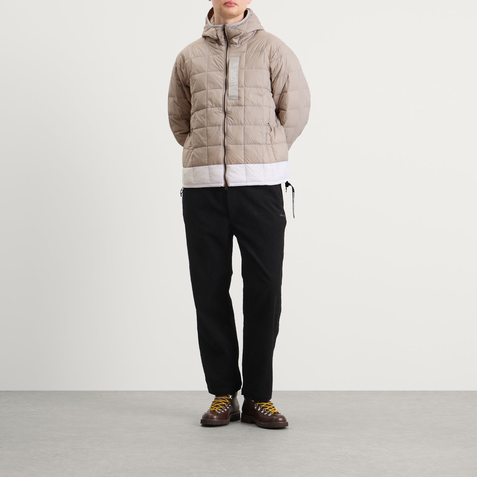Men's x Mountain Research Down Zip Parka Grey