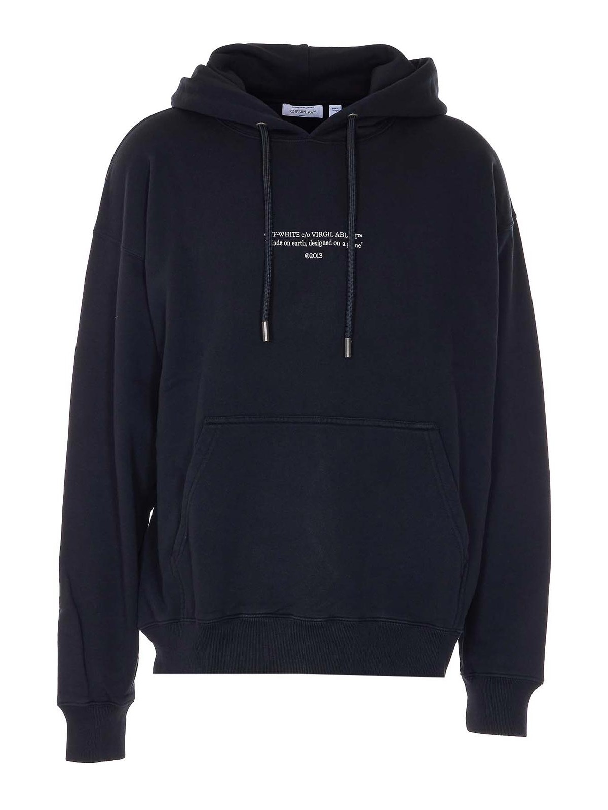 Black Statement Skate Hoodie