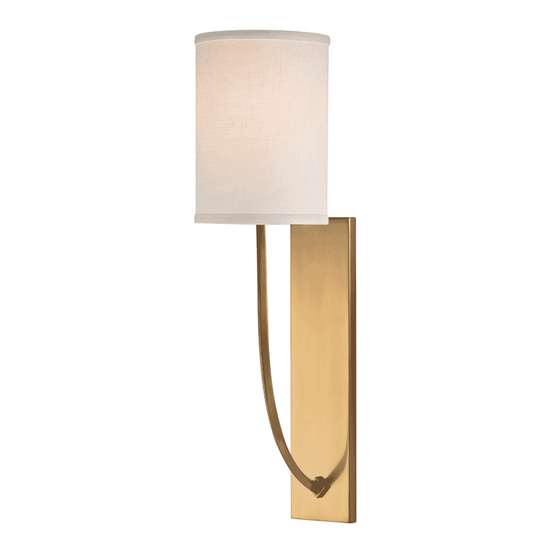 Colton 17" Wall Sconce in Aged Bra