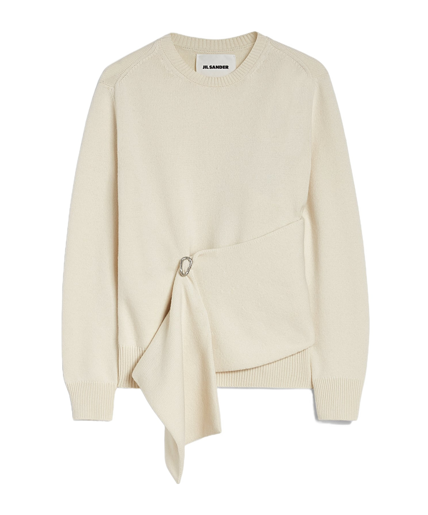 Ruched-detailing jumper