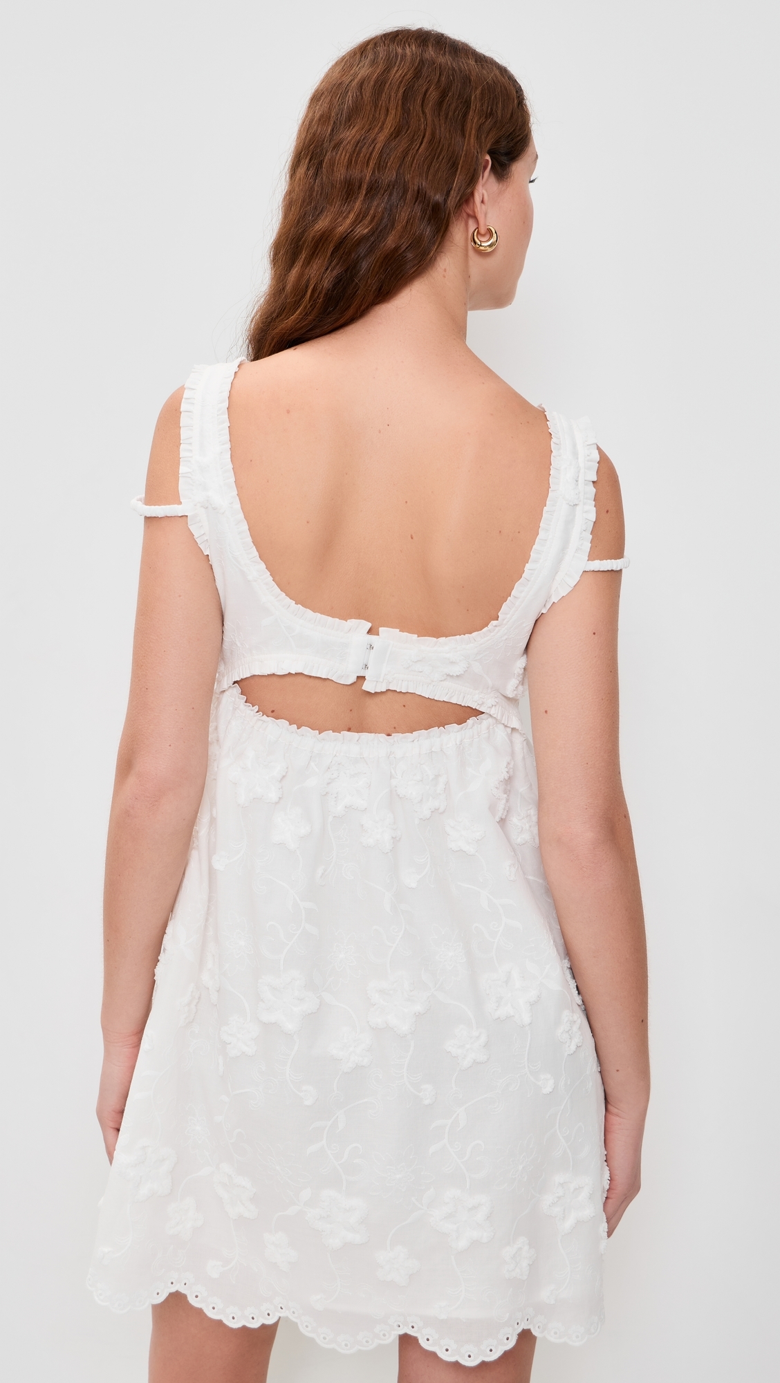 Fleur Bra Dress Cream