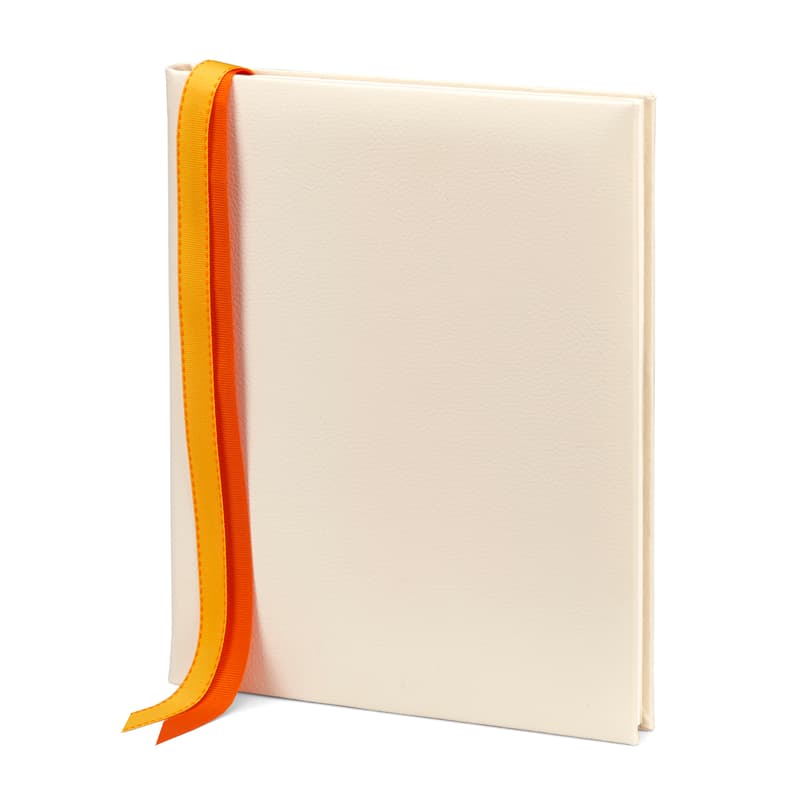 Deluxe Baby Record Book in Smooth Ivory