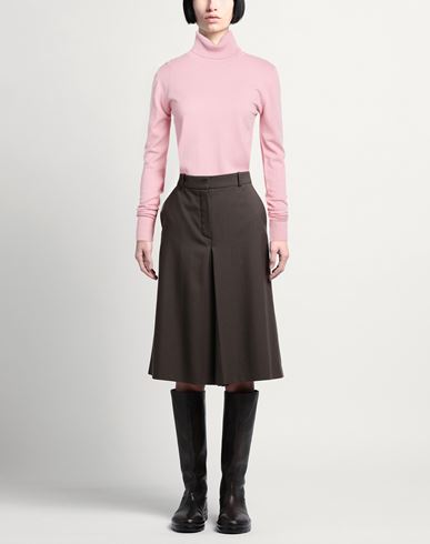 Woman Turtleneck Pink Size L/XL Viscose, Polyamide, Polyester