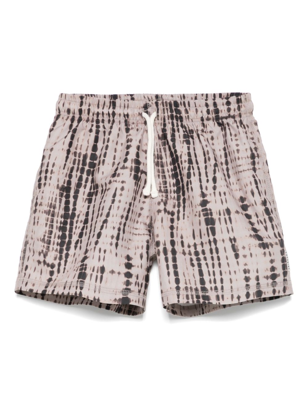 Tie-dye swim shorts - Neutrals
