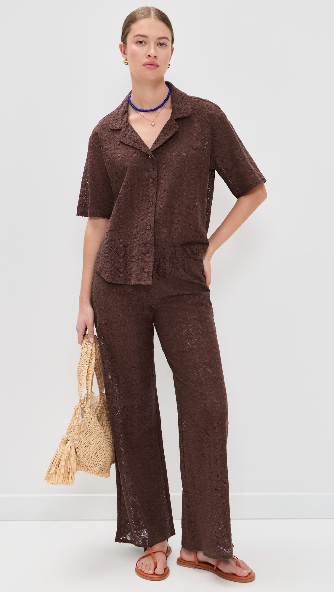 Inez Shirt Walnut