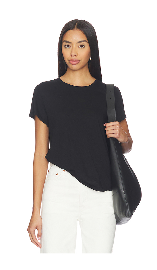 CLYQUE Tezza Tee in Black. - S also in
