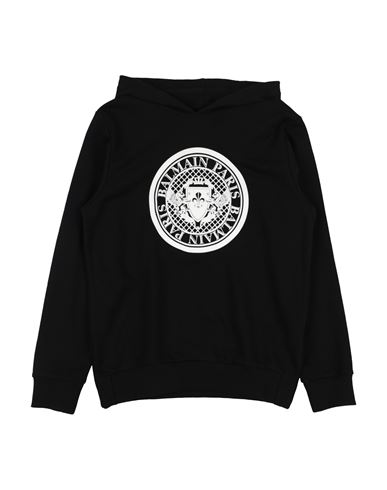 Kid Boy Sweatshirt Black Size 12 Cotton