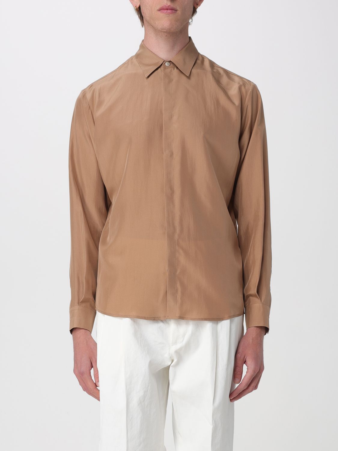 Shirt Men color Hazel