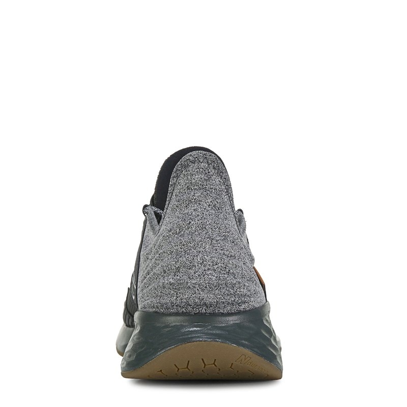 New Balance Men's Fresh Foam Roav V1 Sneaker, Lead/Light Aluminum, 11