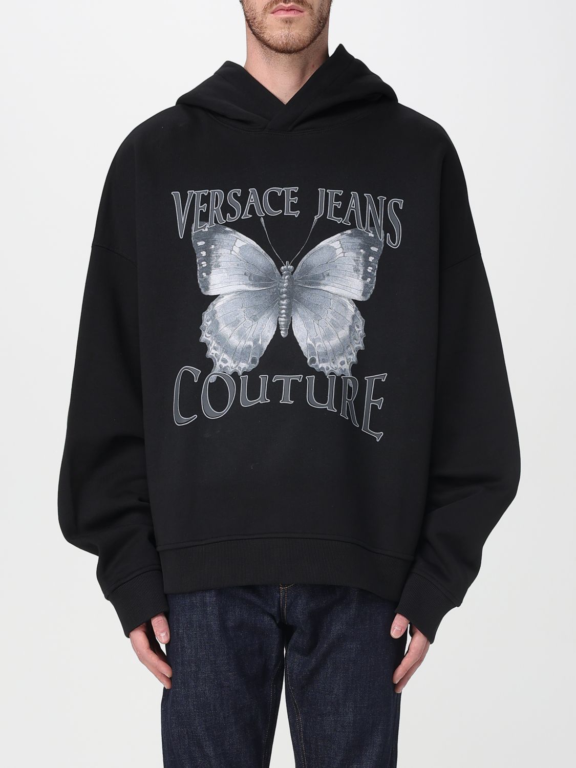 Sweatshirt Men color Black