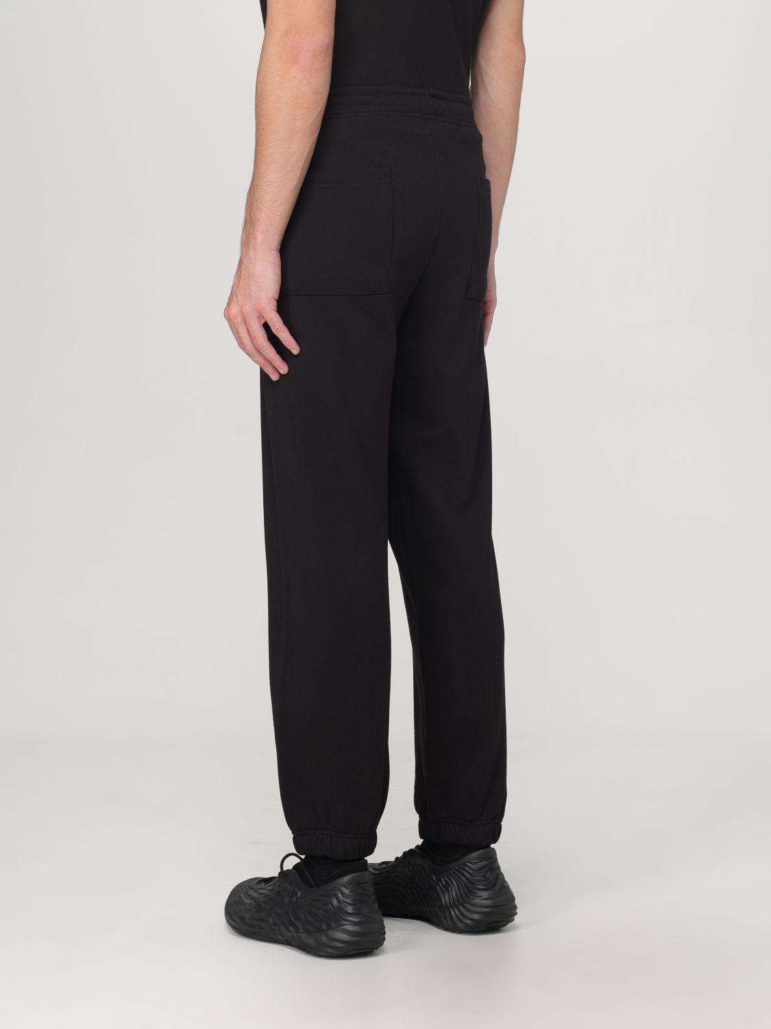 Logo-plaque track pants - Blue