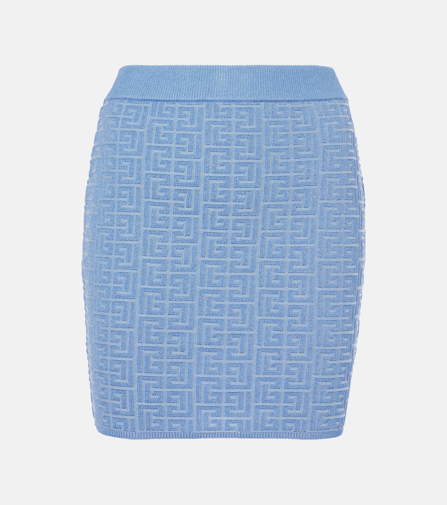 Monogram miniskirt