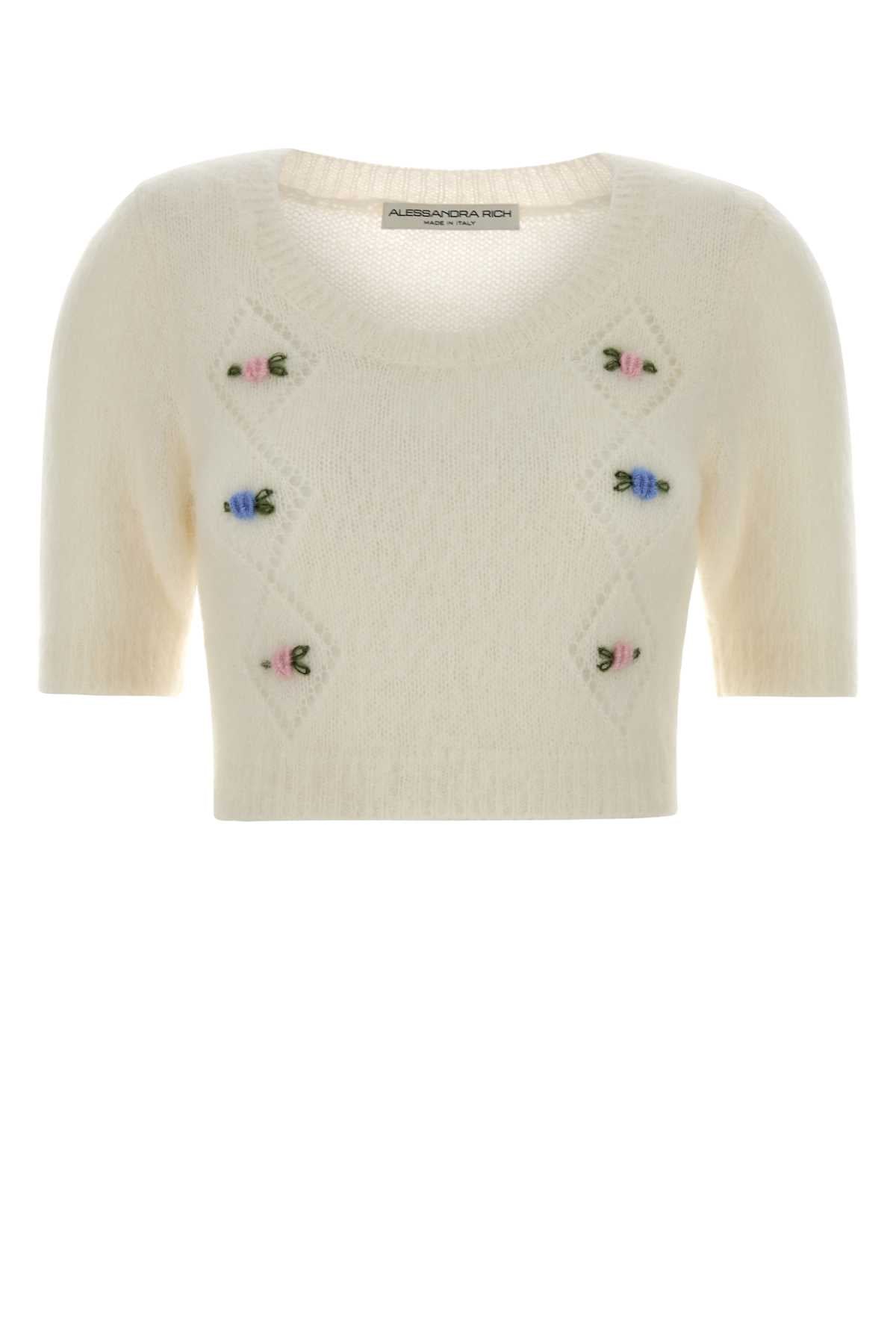 Mohair Sweater — White