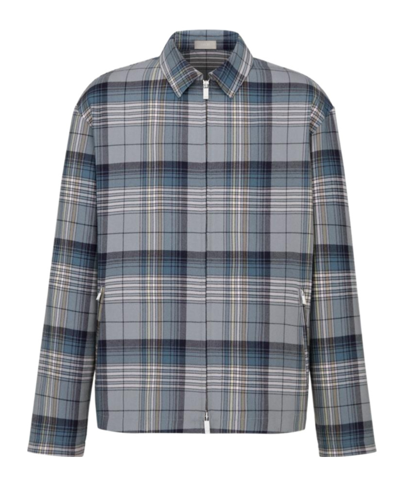 Checkered Zipped Shirt