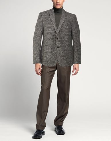 Man Blazer Midnight blue Size 44 Acrylic, Virgin Wool, Polyester