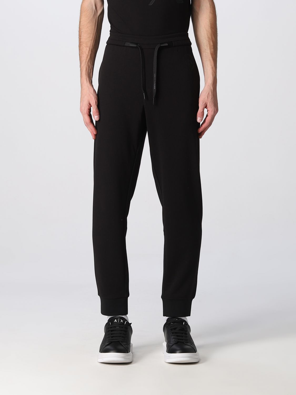 Pants Men color Black